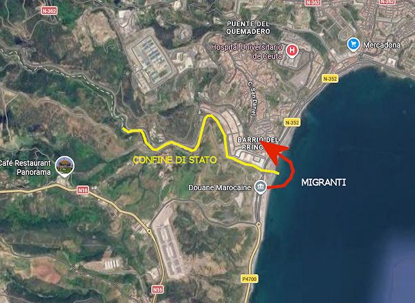 Ceuta Migranti