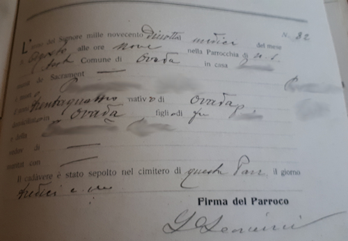 Atto di Morte